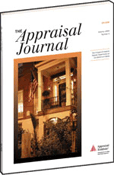 Appraisal Journal Fall 2009
